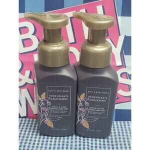 BBW Pomegranate & Blackberry Gentle & Clean Foaming Hand Soap 2 Pack